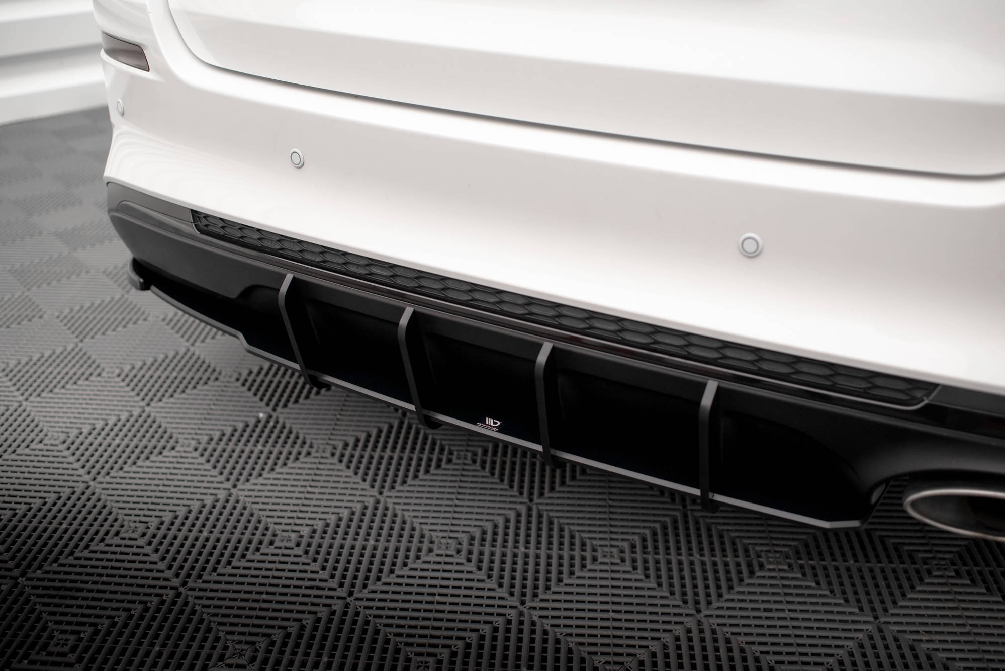 Street Pro Heckschürze Heck Ansatz Diffusor passend für Kia Optima Mk4 FL
