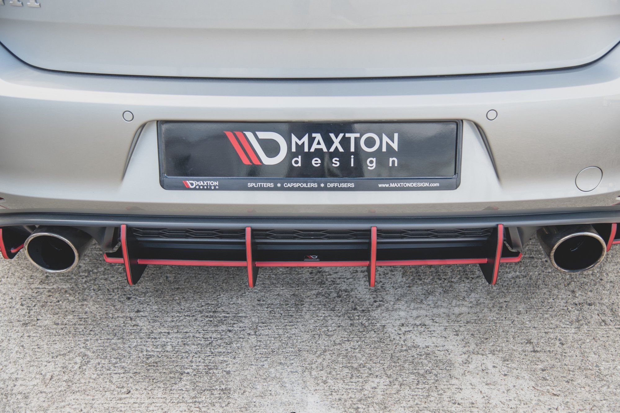 Street Pro Heckschürze V.1 für VW Golf 7 GTI