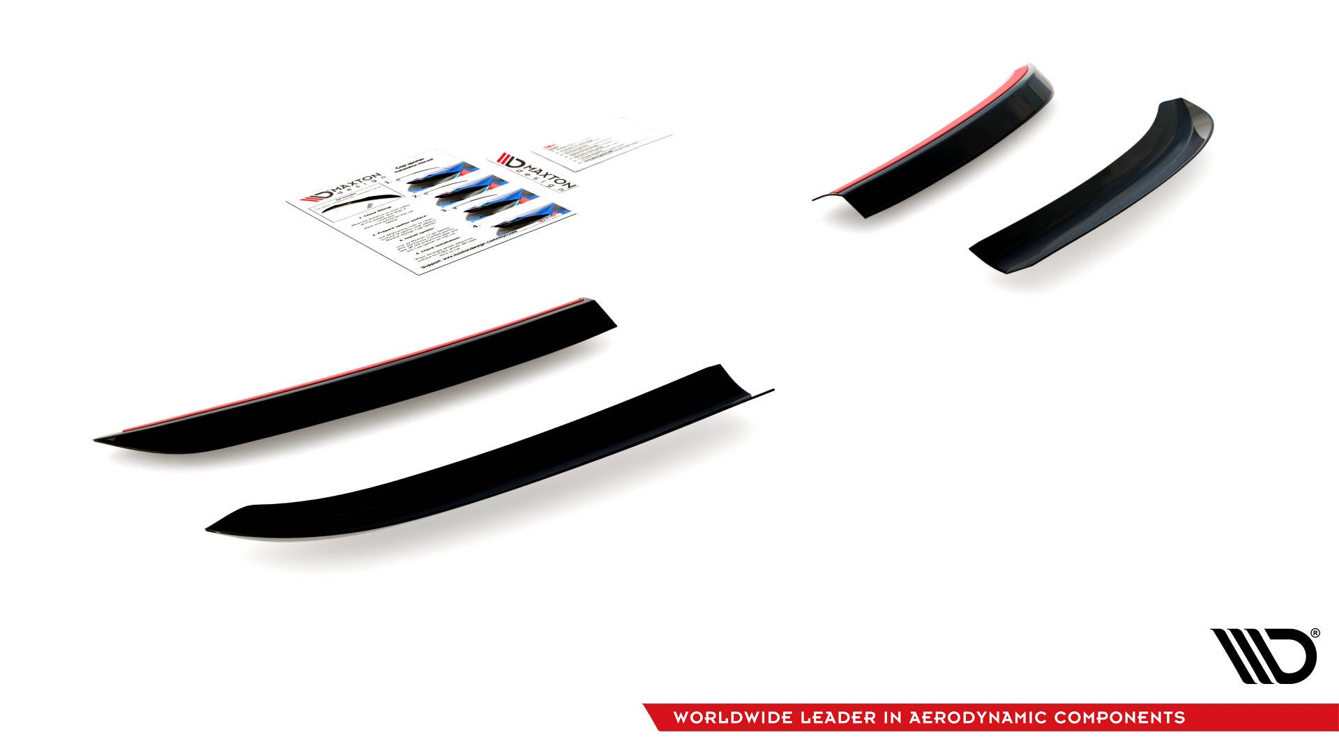 Heck Spoiler Aufsatz Abrisskante passend für Porsche Panamera Turbo 970 FL schwarz Hochglanz