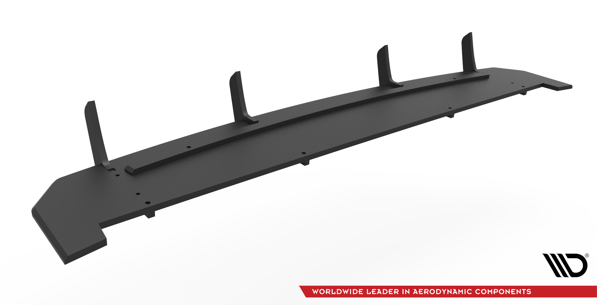 Street Pro Heckschürze Heck Ansatz Diffusor passend für Audi RSQ8 Mk1 rot