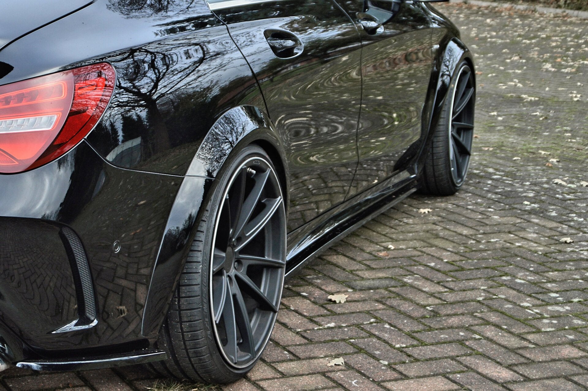 Radlaufverbreiterung Set für Mercedes Benz CLA 45AMG, MOPF C117 / 245G