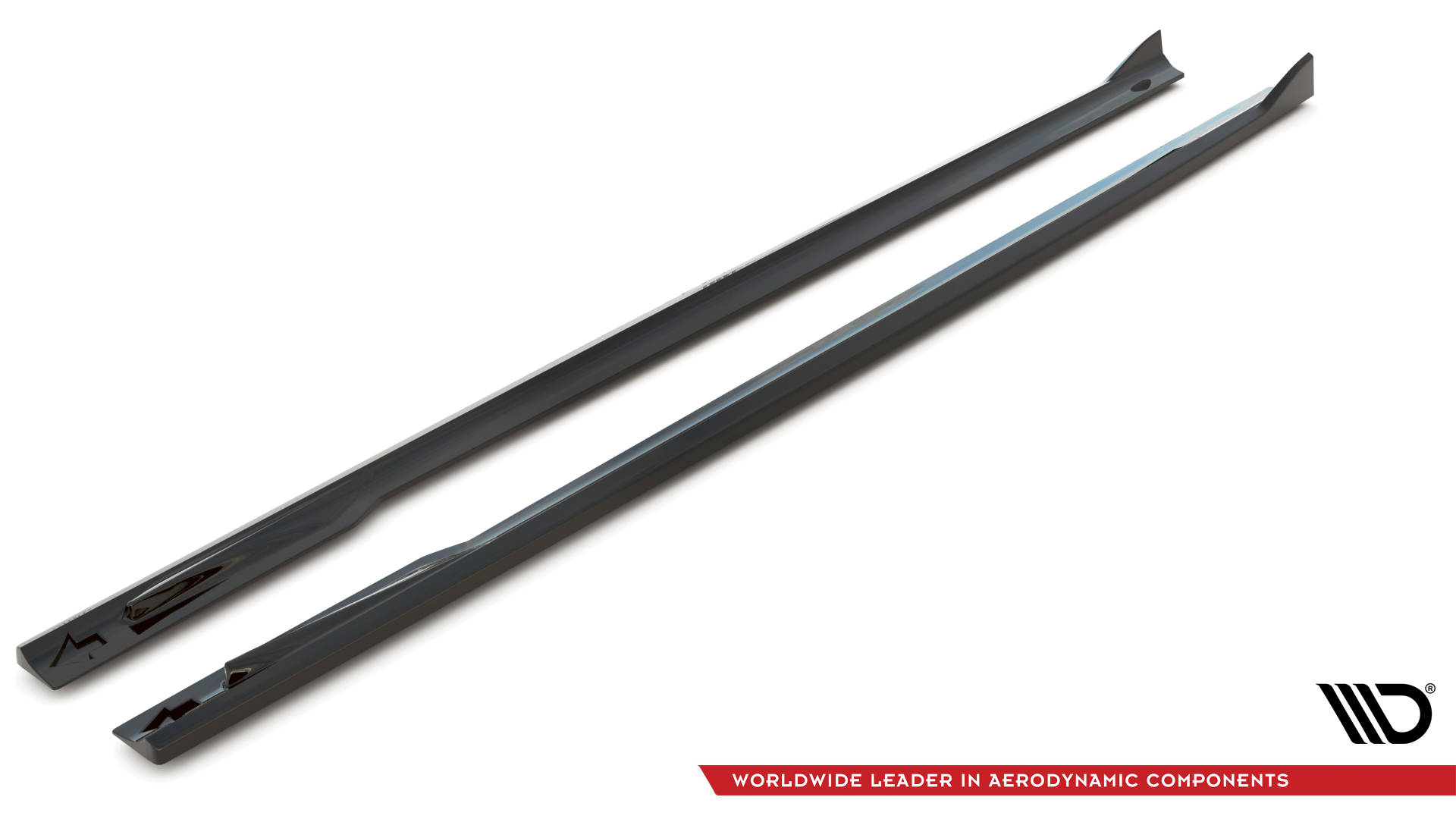 Street+ Seitenschweller Leisten V.2 passend für BMW 4er Gran Coupe M-Paket / M440i G26 schwarz Hochglanz