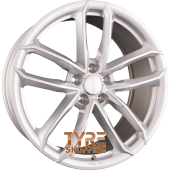2DRV by WHEELWORLD WH33 Race Silber (RS) Einteilig 20 Zoll