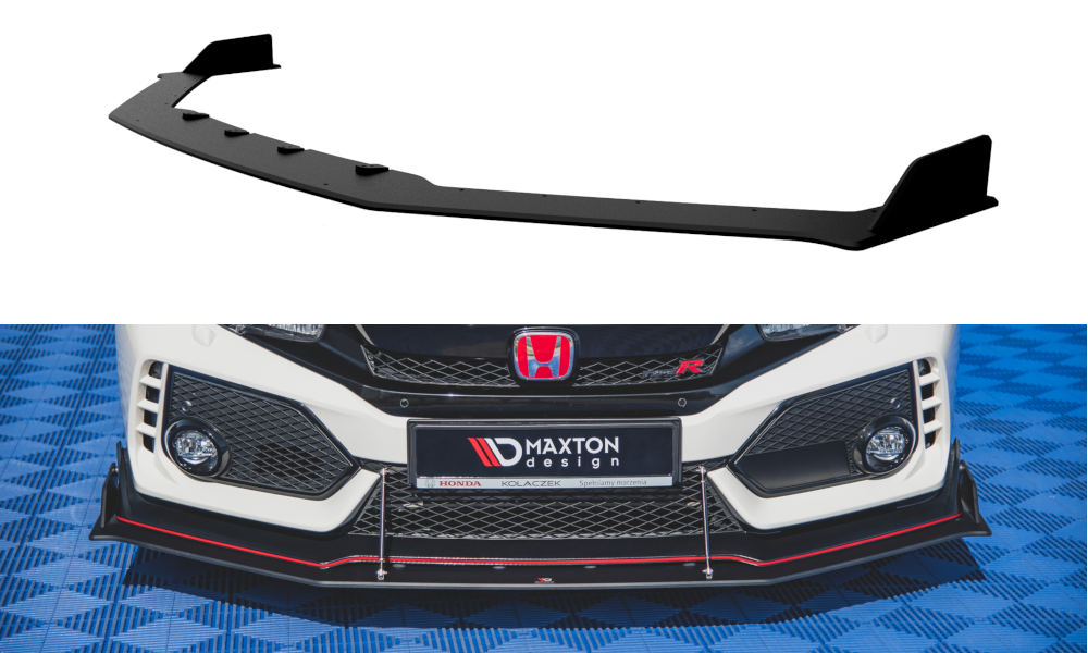 Street Pro Front Ansatz für für Honda Civic Type R Mk10