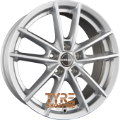 BORBET W Crystal Silver Einteilig 17 Zoll