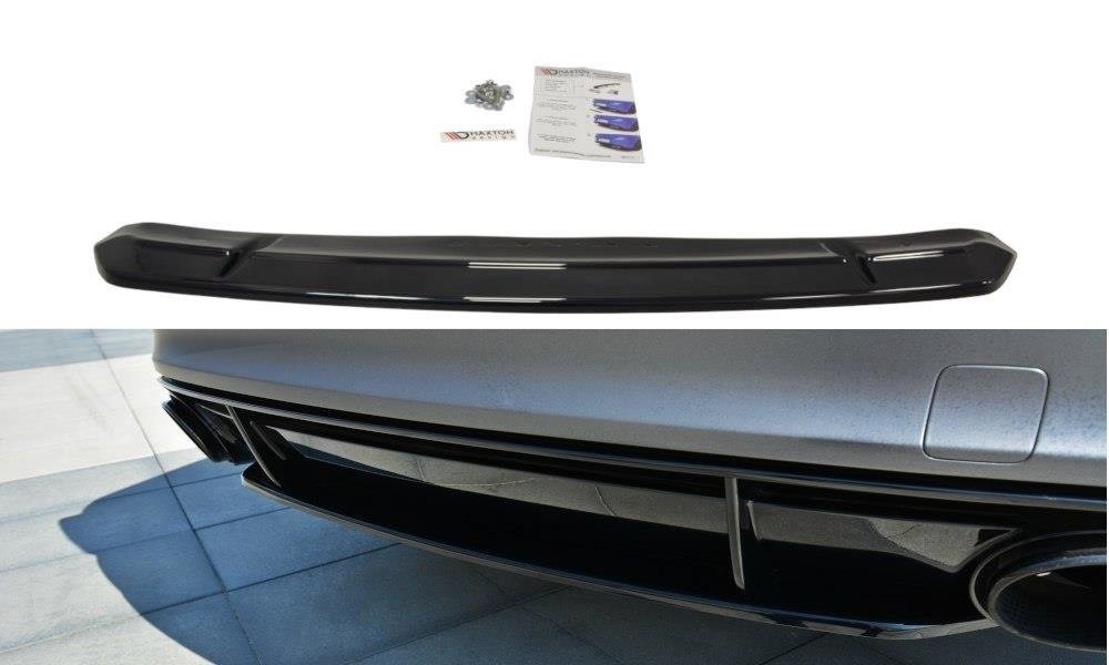 Heckansatz Audi RS7 C7 schwarz Hochglanz