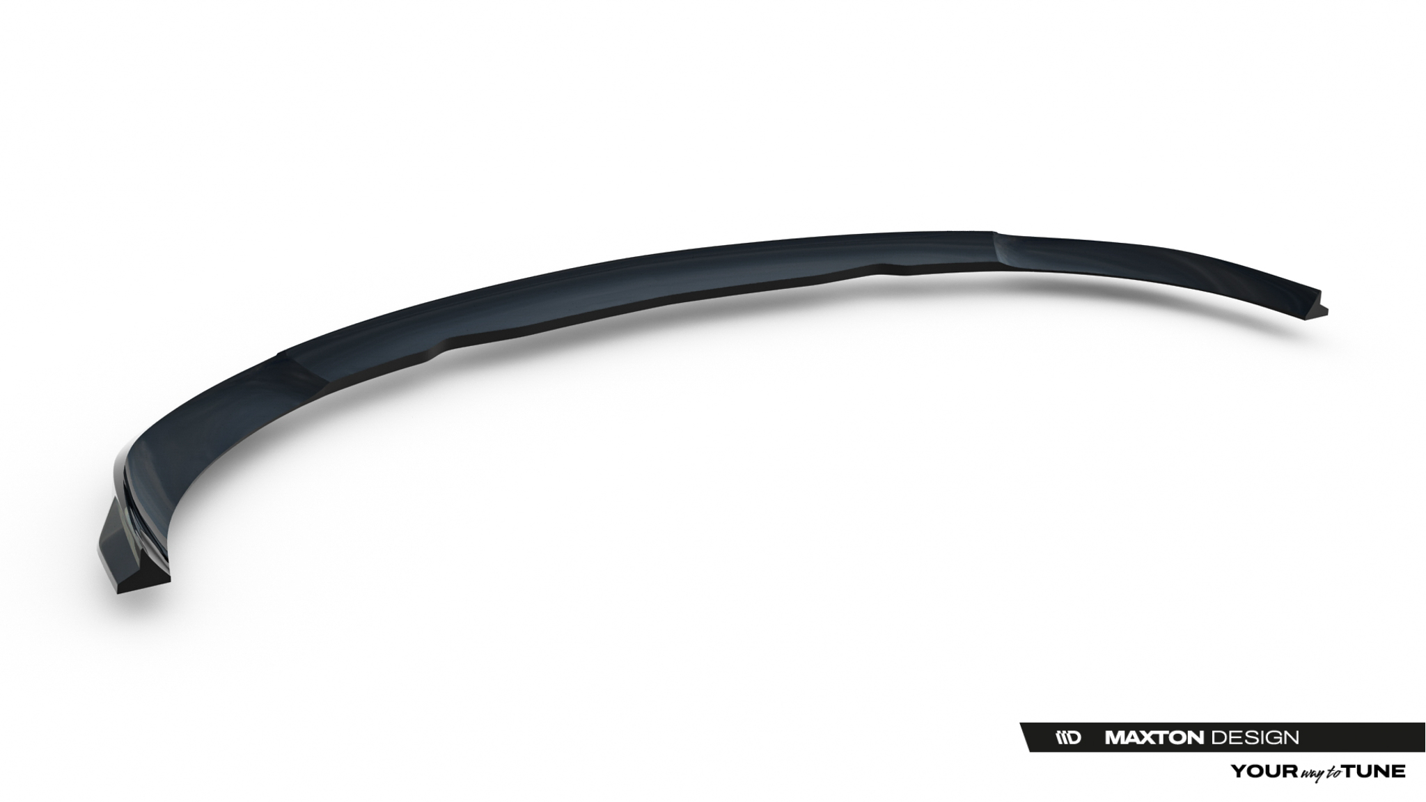 Frontlippe V.2 passend für Mercedes-AMG C63 Limousine / Kombi W206 / S206 schwarz Hochglanz