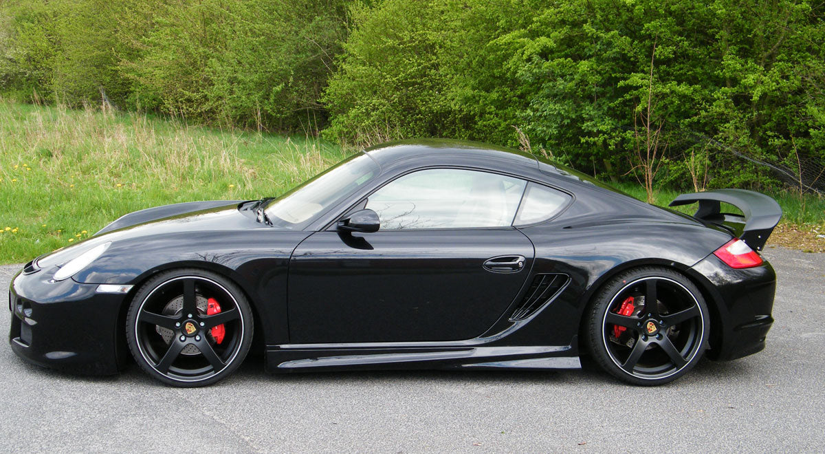 Seitenschweller Schweller aus GFK für Porsche Cayman Boxster 987