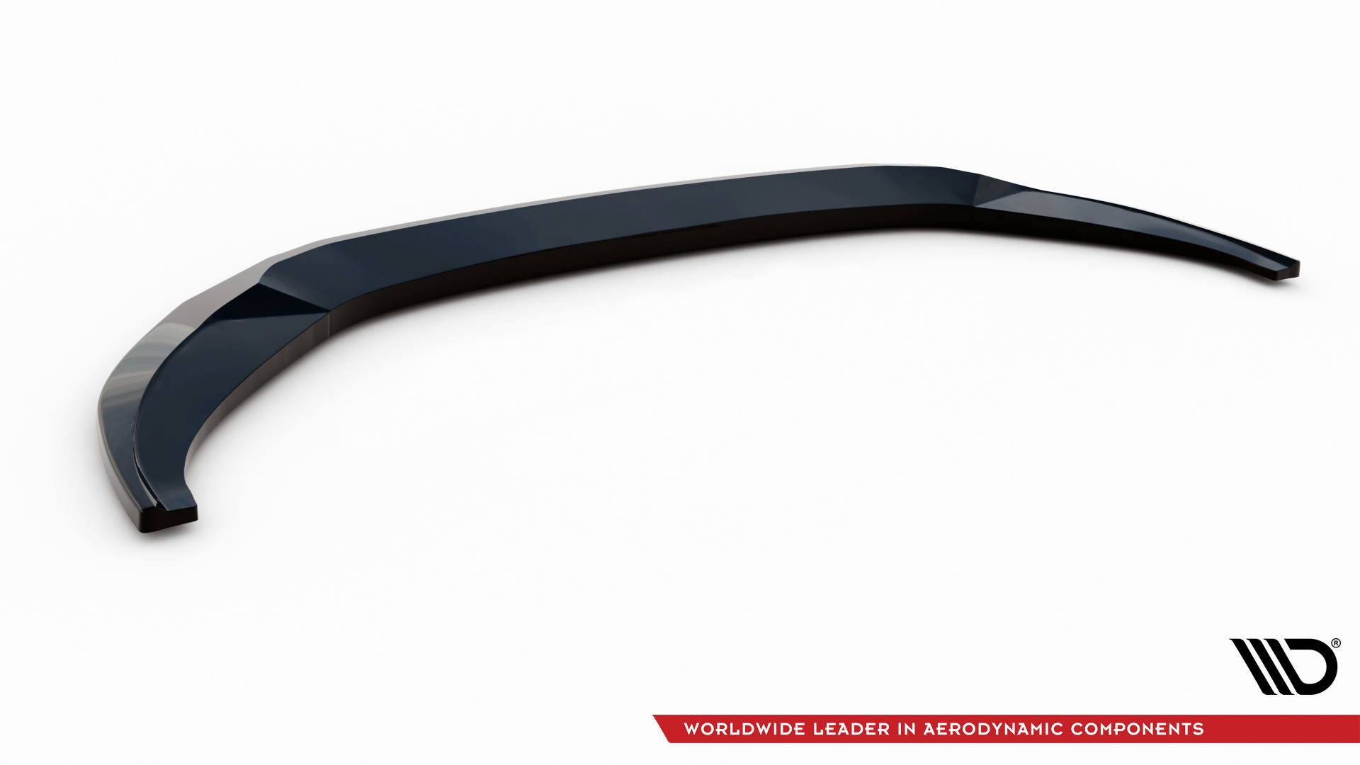 Street+ Spoilerlippe Front Ansatz V.3 passend für Audi A6 C8 schwarz Hochglanz