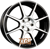 AXXION by Wheelworld X2 Schwarz Hochglanzpoliert (SP+) Einteilig 17 Zoll