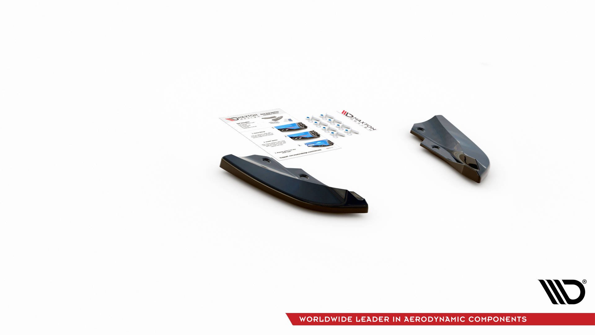 Diffusor Flaps V.1 passend für CUPRA Formentor VZ Mk1 / Mk1 FL schwarz Hochglanz