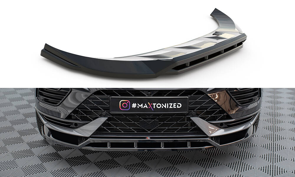 Frontlippe passend für CUPRA Ateca Mk1 FL schwarz Hochglanz