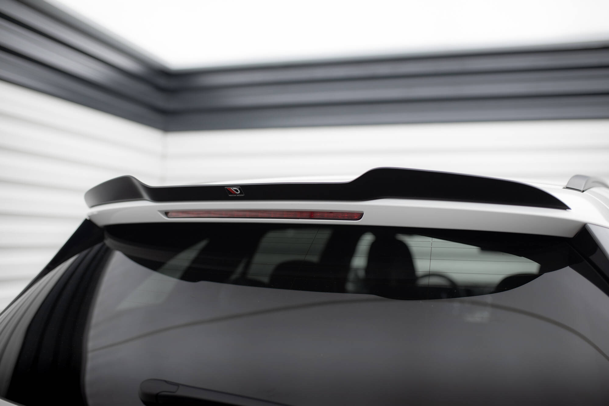 Heck Spoiler Aufsatz Abrisskante passend für Mercedes C Kombi AMG-Line / 43 AMG S206 schwarz Hochglanz