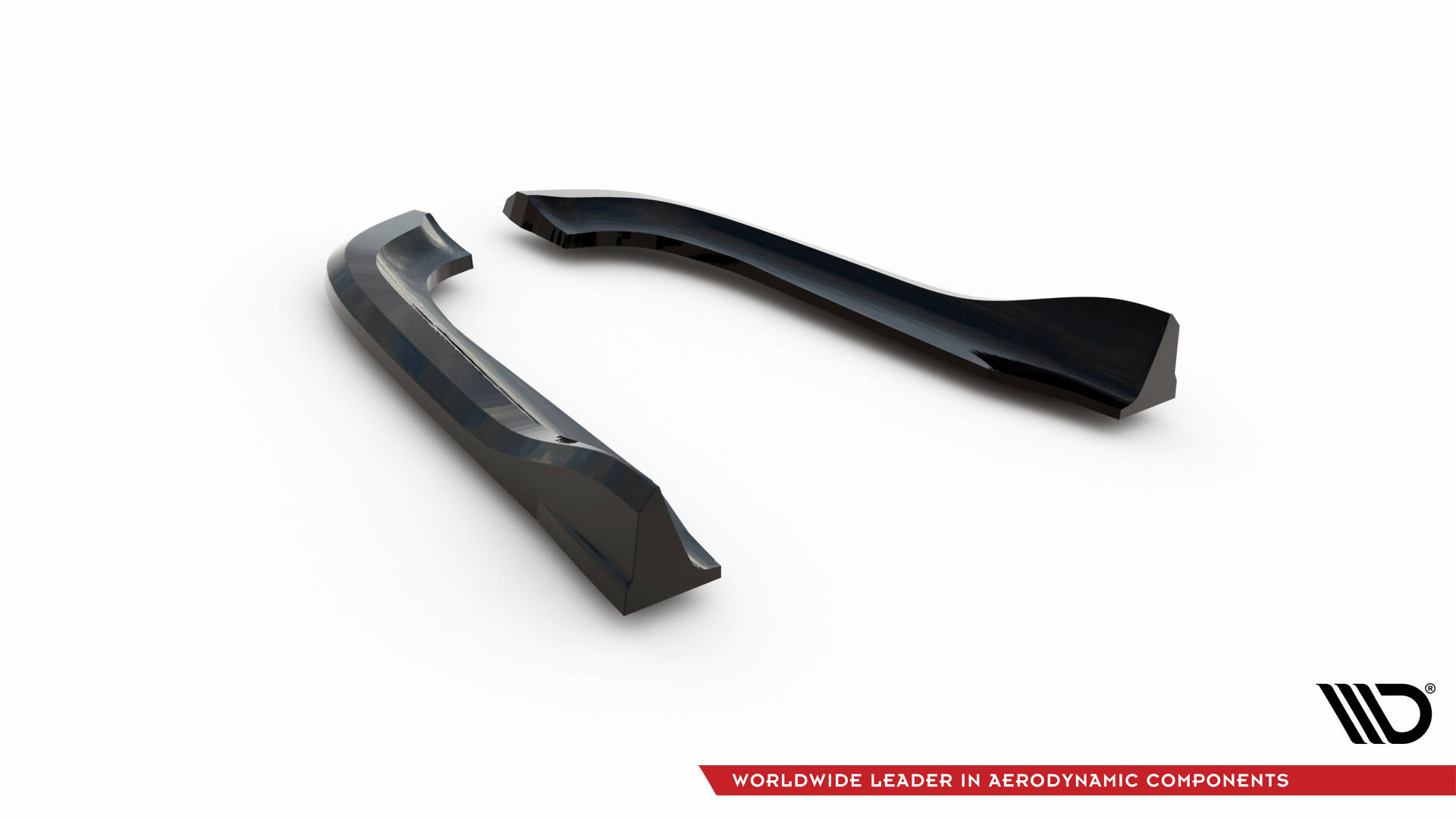 Diffusor Flaps passend für Chrysler 300 Mk2 schwarz Hochglanz