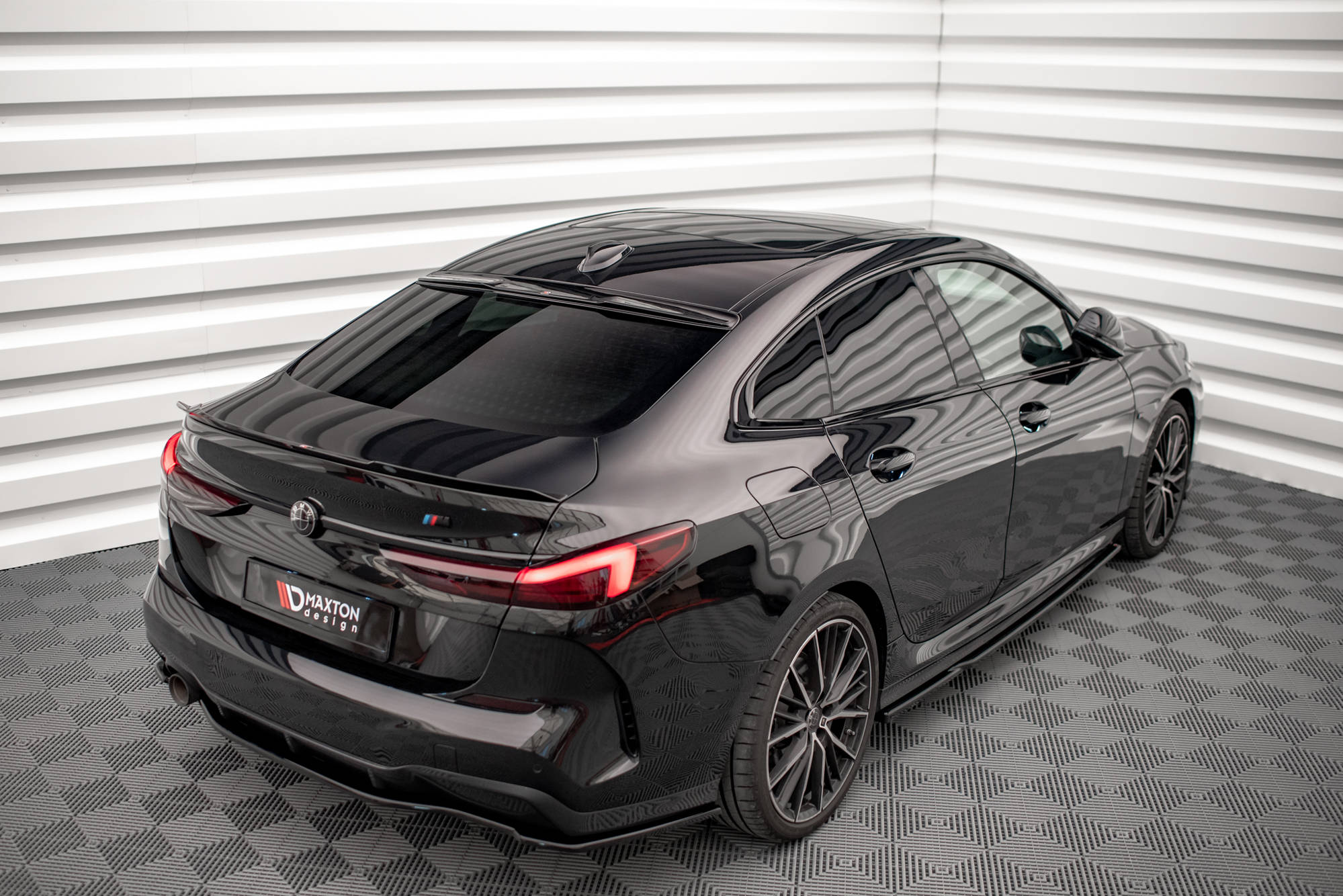 Heckscheiben Spoiler passend für BMW 2 Gran Coupe M-Paket F44 schwarz matt