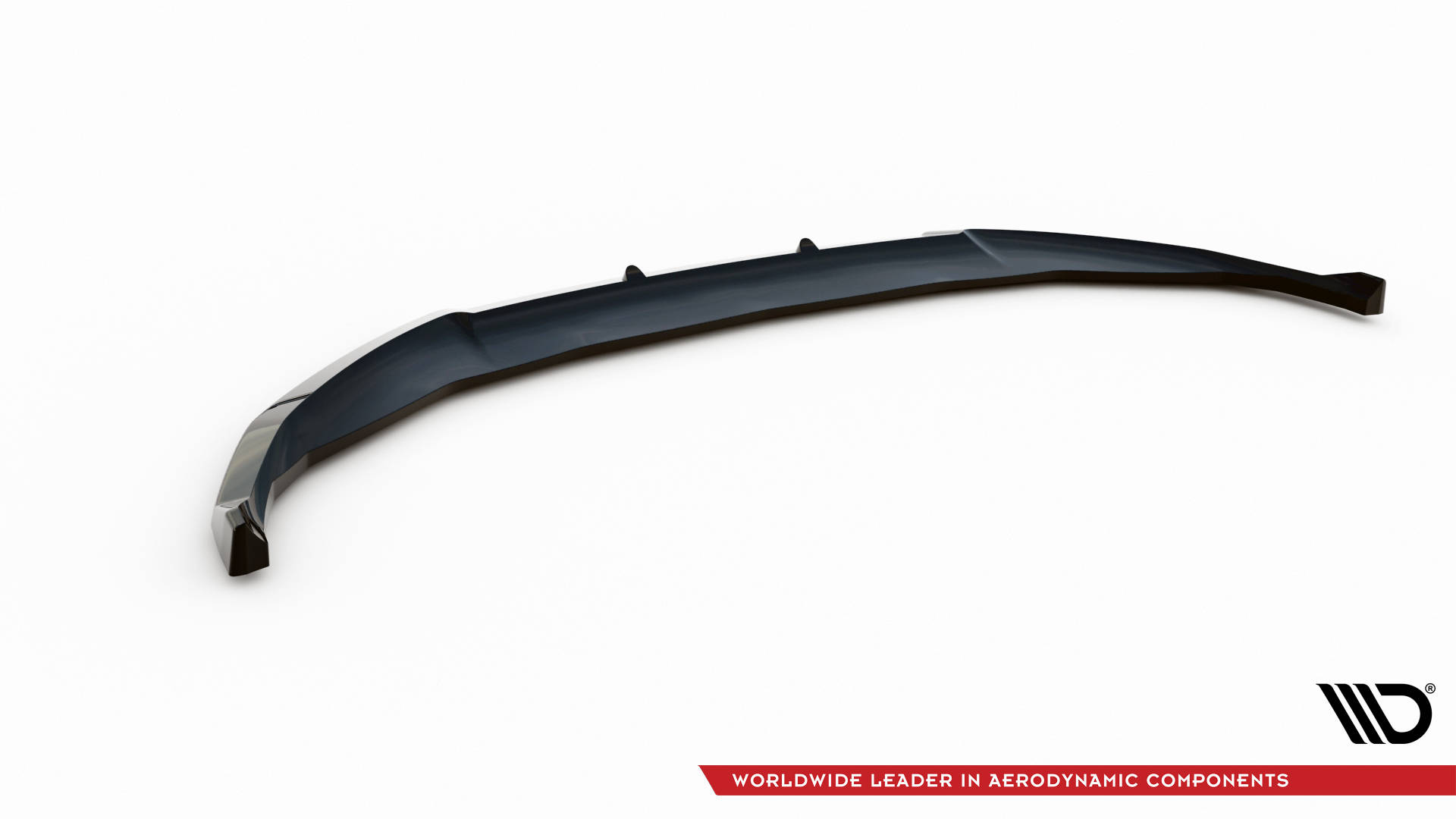 Street+ Spoilerlippe Front Ansatz V.3 passend für Mini Cooper Clubman John Cooper Works F54 FL schwarz Hochglanz
