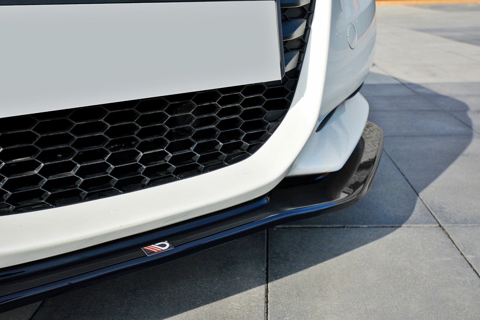 Front Ansatz V.1 für HONDA CR-Z schwarz Hochglanz