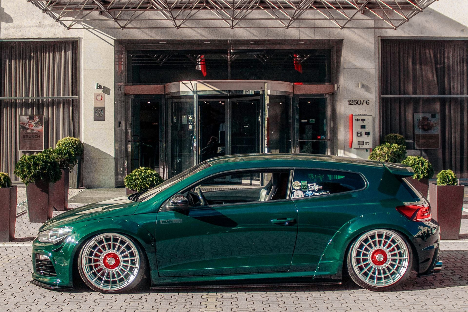 IN Liberty Style Radlaufverbreiterung 4 tlg. VW Scirocco R