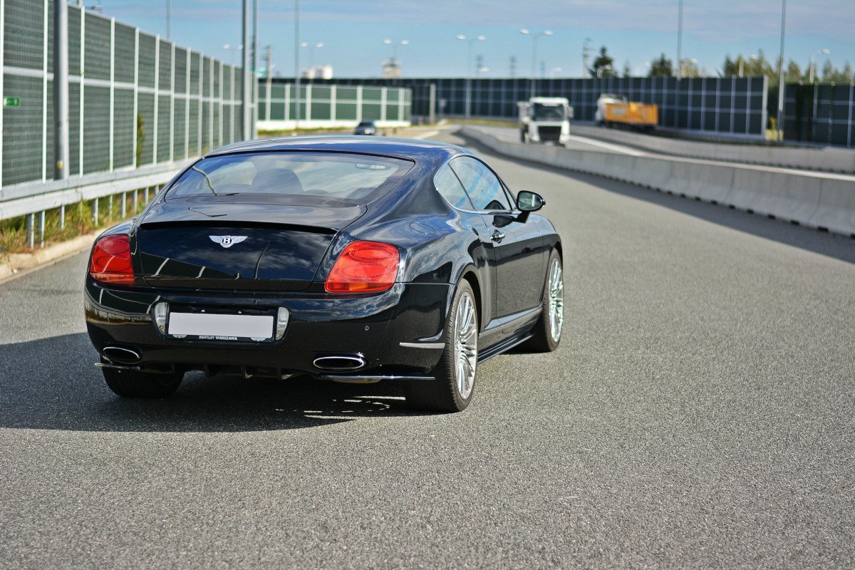 Diffusor Flaps passend für BENTLEY CONTINENTAL GT schwarz Hochglanz