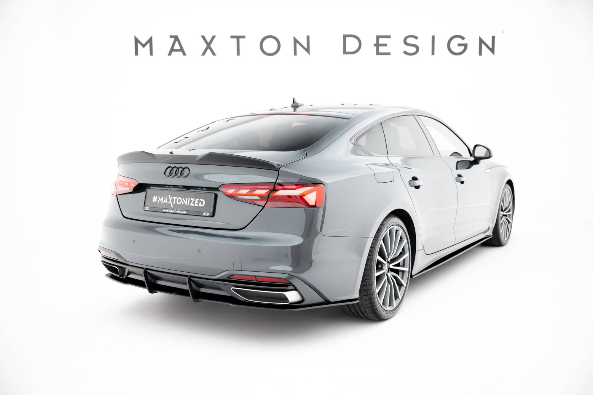 Street Pro Heckschürze Heck Ansatz Diffusor passend für Audi A5 F5 FL
