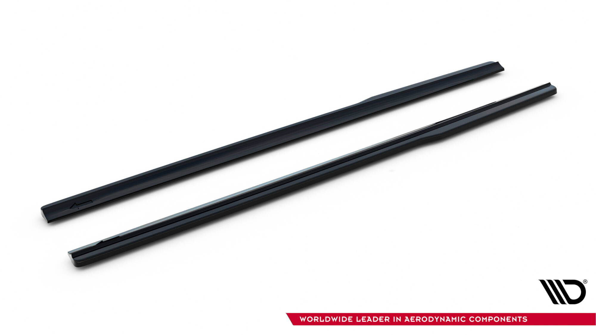 Seitenschweller Ansatz für V.1 für Audi TT S / TT S-Line 8J Facelift schwarz Hochglanz