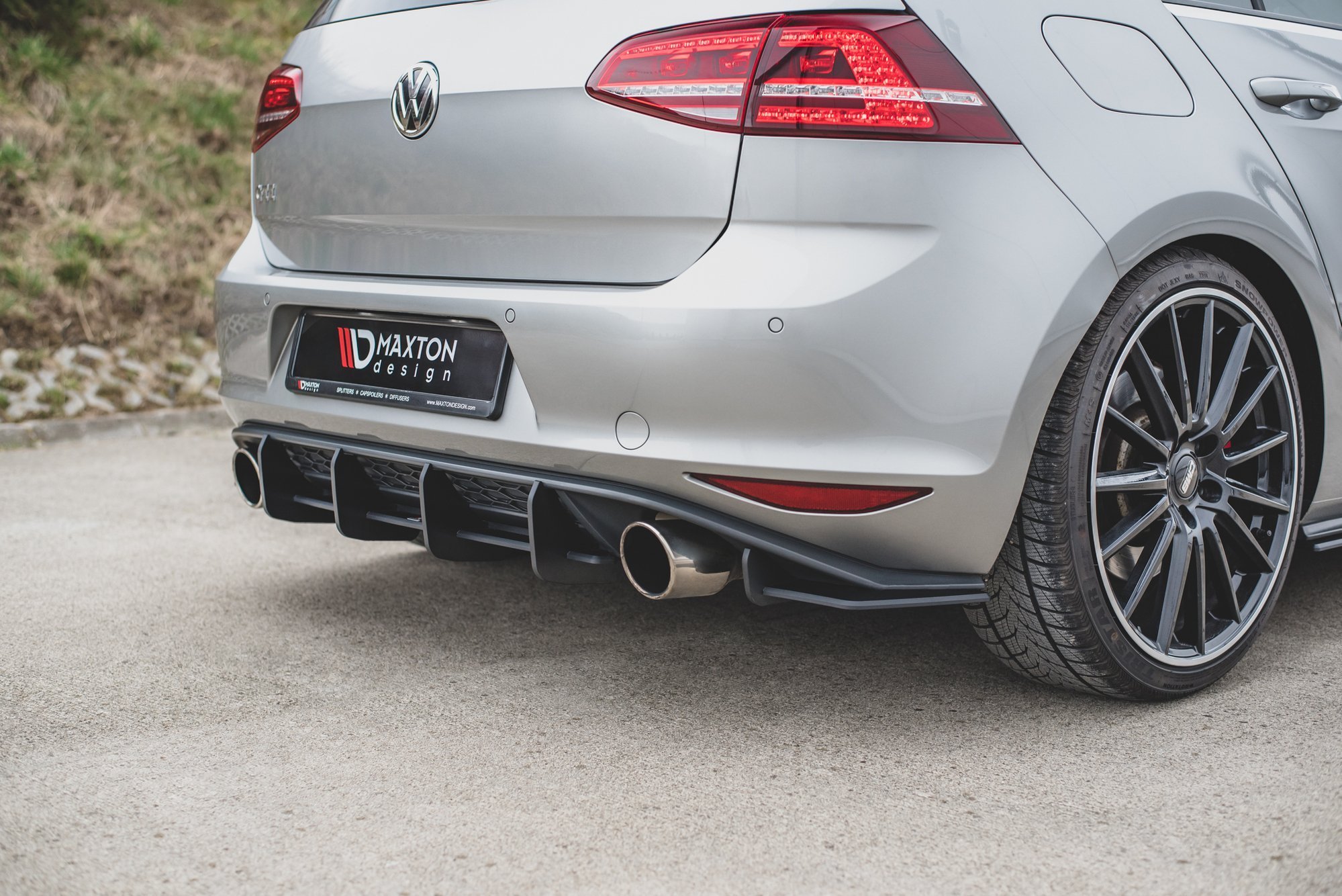 Street Pro Heckschürze V.1 für VW Golf 7 GTI