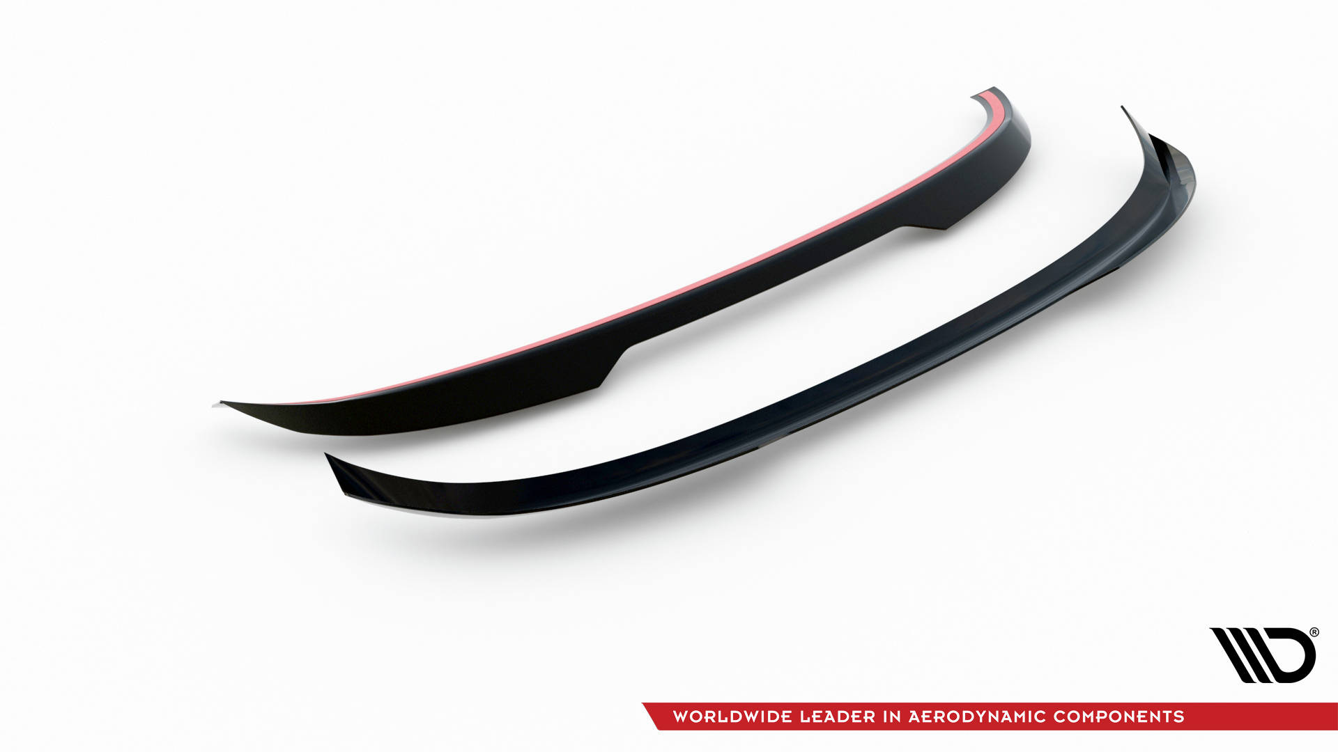Heck Spoiler Aufsatz Abrisskante passend für Volvo XC60 Mk1 FL schwarz Hochglanz