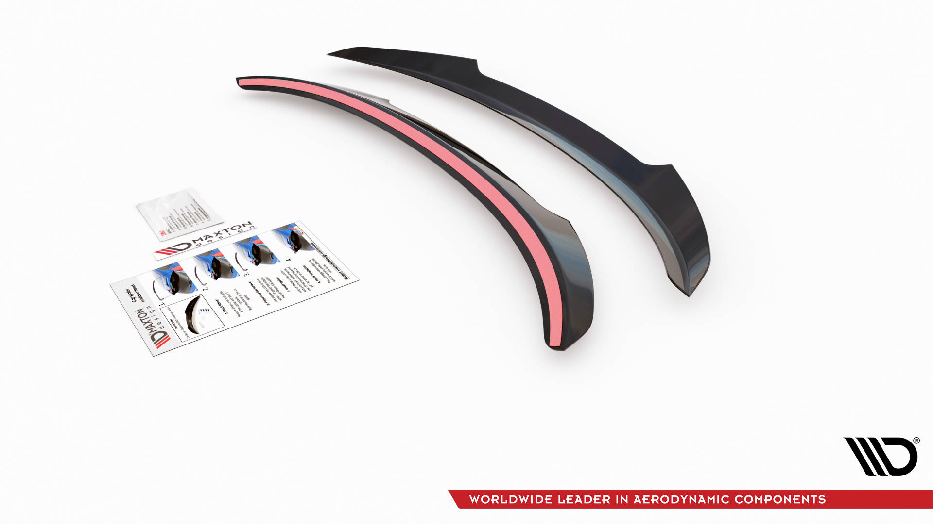 Heckspoiler Lippe passend für Maserati Ghibli Modena Mk3 FL schwarz Hochglanz