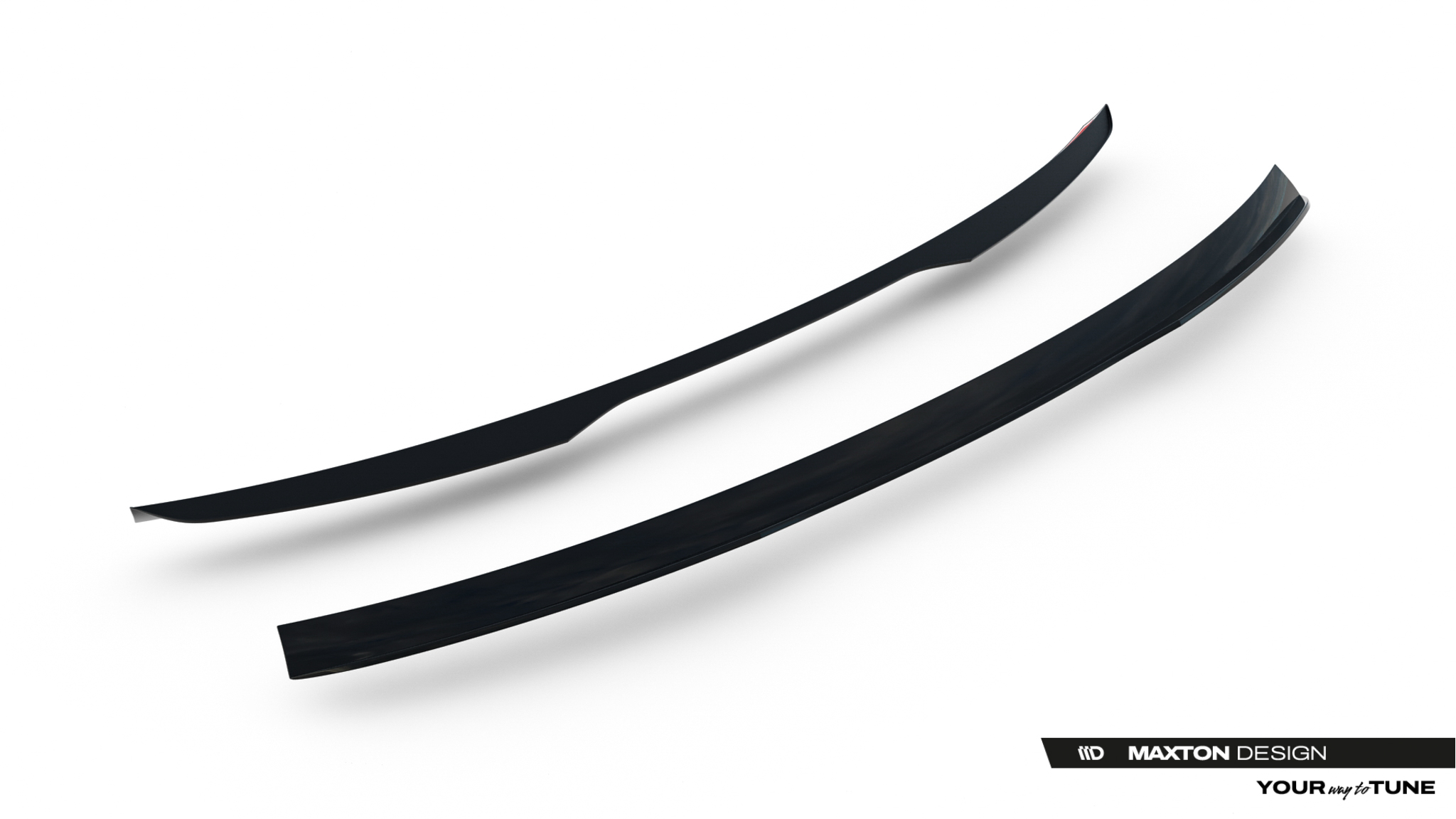 Heckspoiler Lippe unten passend für BYD Seal U Mk1 schwarz Hochglanz