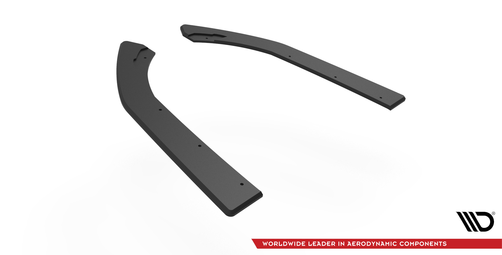 Street Pro Heck Ansatz Flaps passend für BMW 4er Gran Coupe M-Paket G26 rot