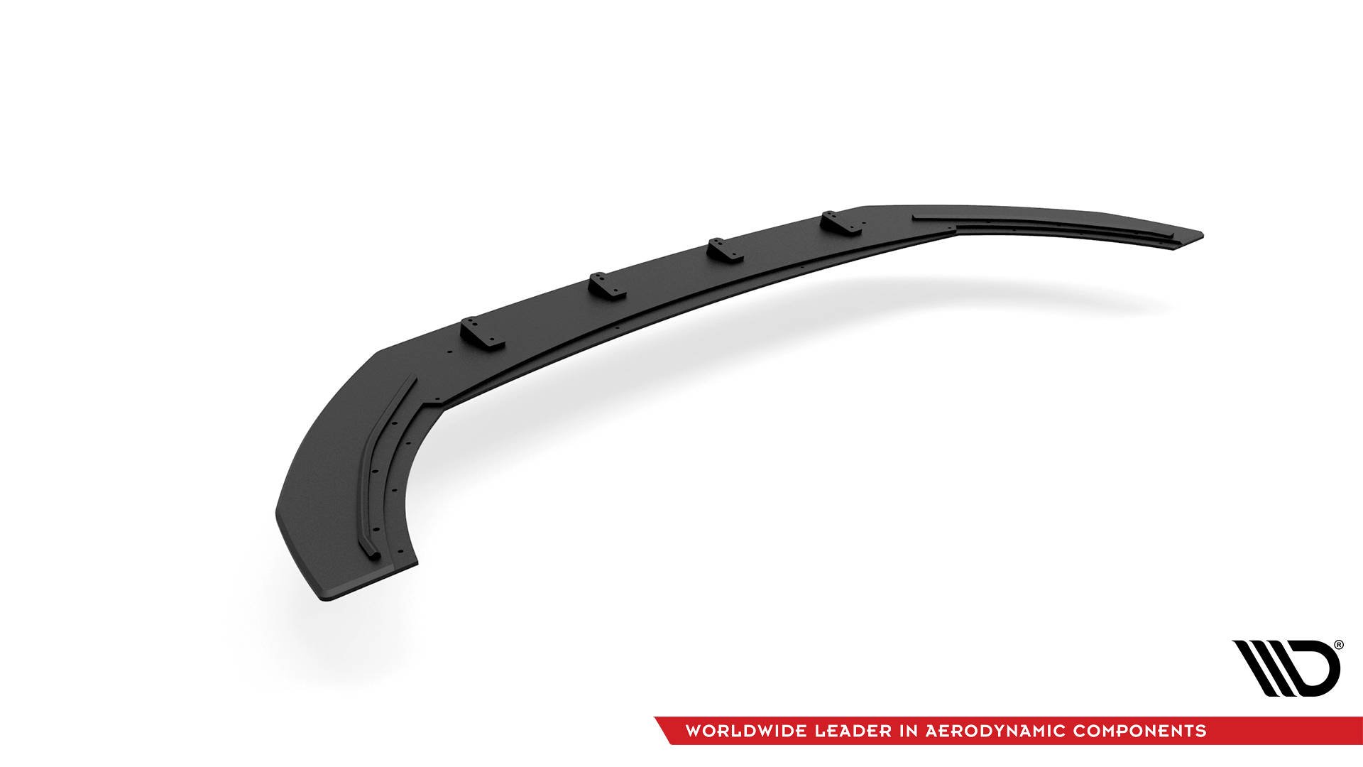 Street Pro Spoilerlippe Front Ansatz passend für Seat Leon FR Mk4 rot