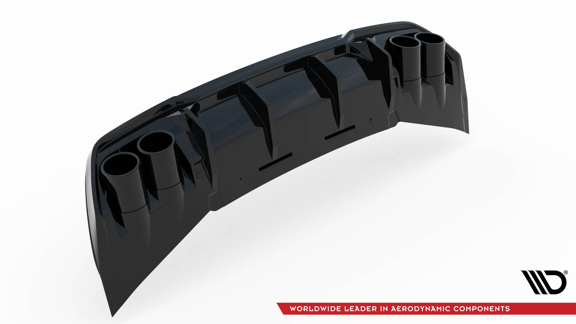 Heckansatz Diffusor + Endrohre passend für CUPRA Formentor Mk1 FL