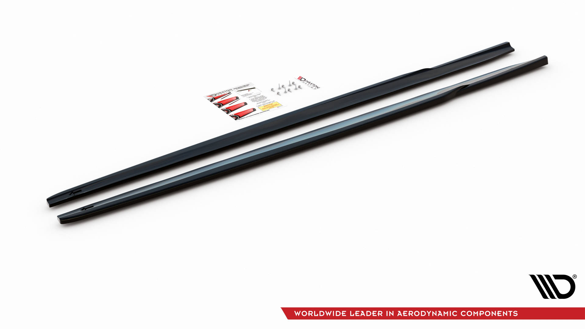 Street+ Seitenschweller Leisten V.1 passend für BMW 2 Gran Coupe M-Paket / M235i F44 schwarz Hochglanz