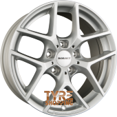 BORBET Y Crystal Silver 16 bis 18 Zoll - nur 5x120 Einteilig 16 Zoll