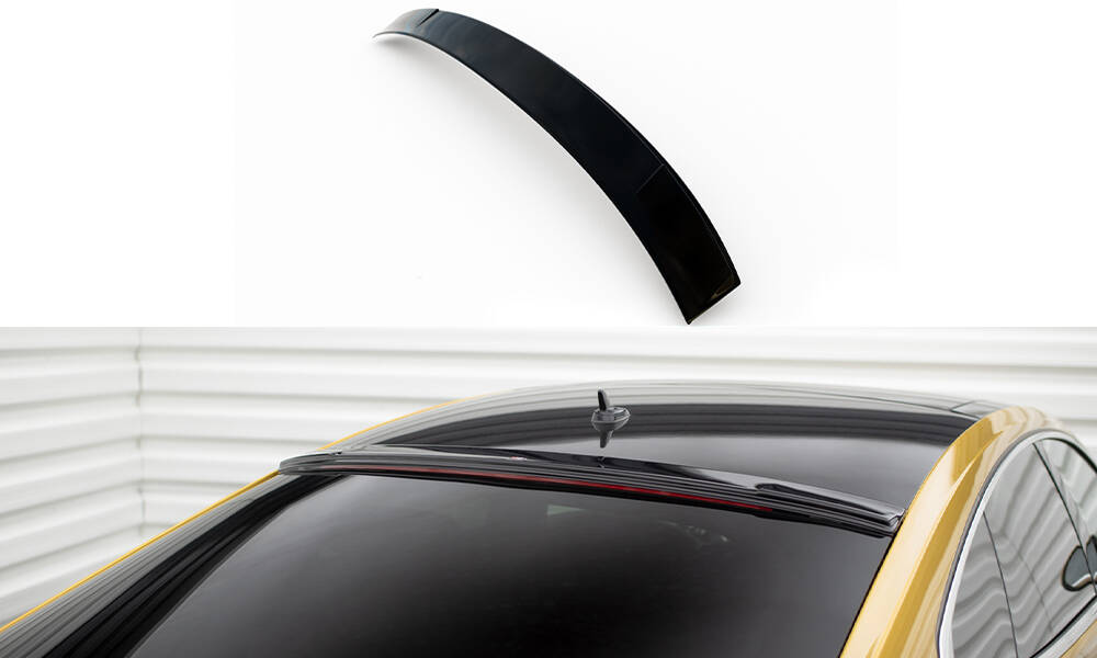 Heckscheiben Spoiler passend für VW Arteon R-Line Limousine Mk1 schwarz Hochglanz