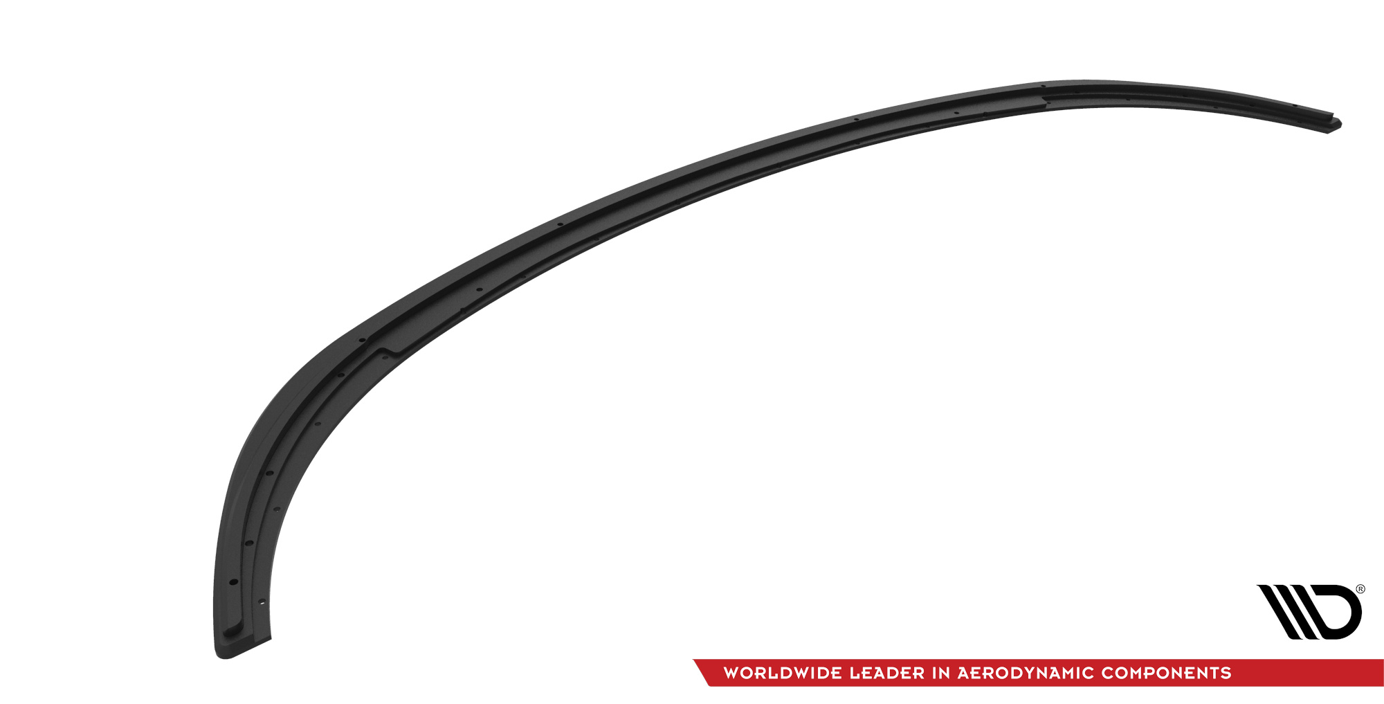 Street Pro Spoilerlippe Front Ansatz passend für Ford Fiesta ST Mk6 rot