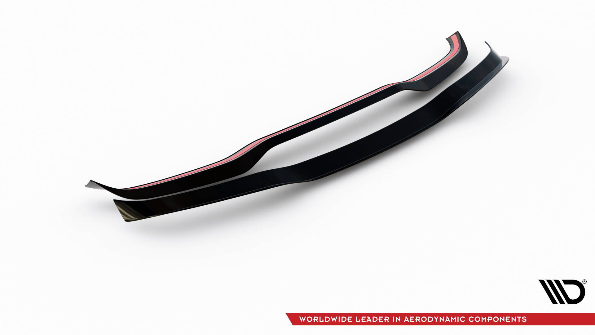 Heck Spoiler Aufsatz Abrisskante passend für Porsche Cayenne Turbo / Standard Mk2 schwarz Hochglanz