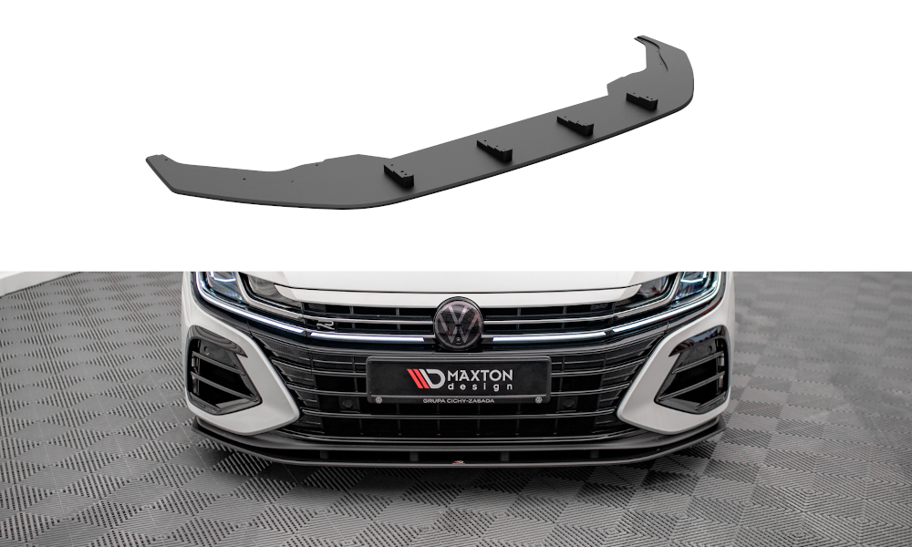 Street Pro Spoilerlippe Front Ansatz passend für VW Arteon R rot
