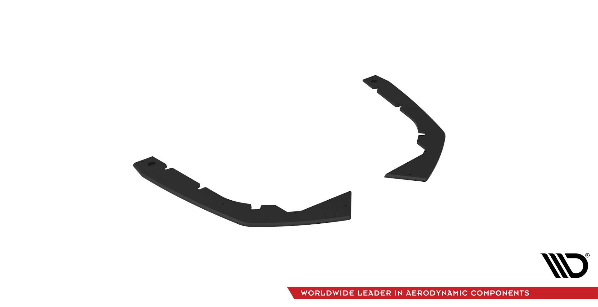 Street Pro Heck Ansatz Flaps passend für VW Arteon R-Line FL rot
