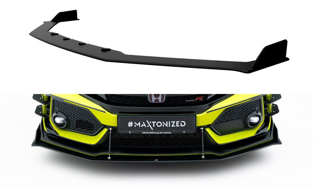 Street Pro Front Ansatz für Honda Civic Type-R Mk10 / Mk10 Facelift