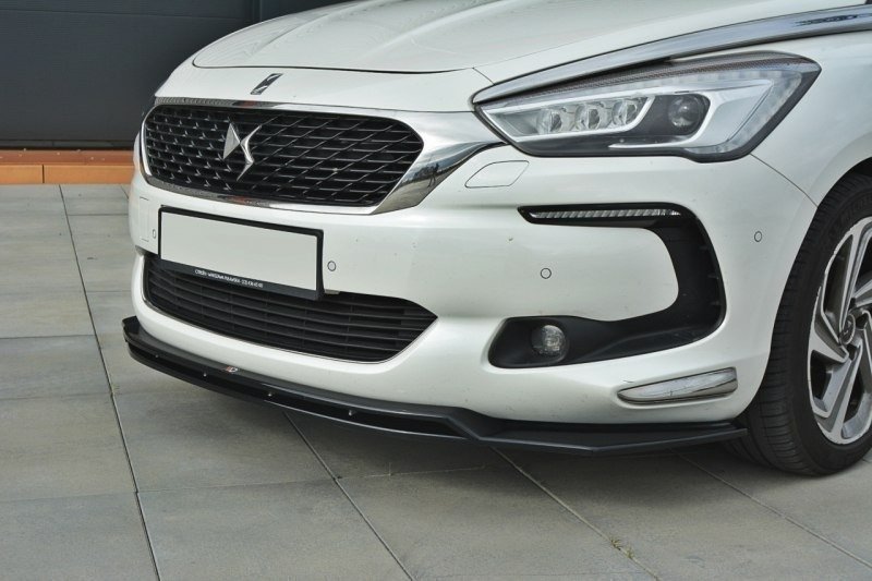 Street+ Spoilerlippe Front Ansatz V.3 passend für Citroen DS5 schwarz Hochglanz