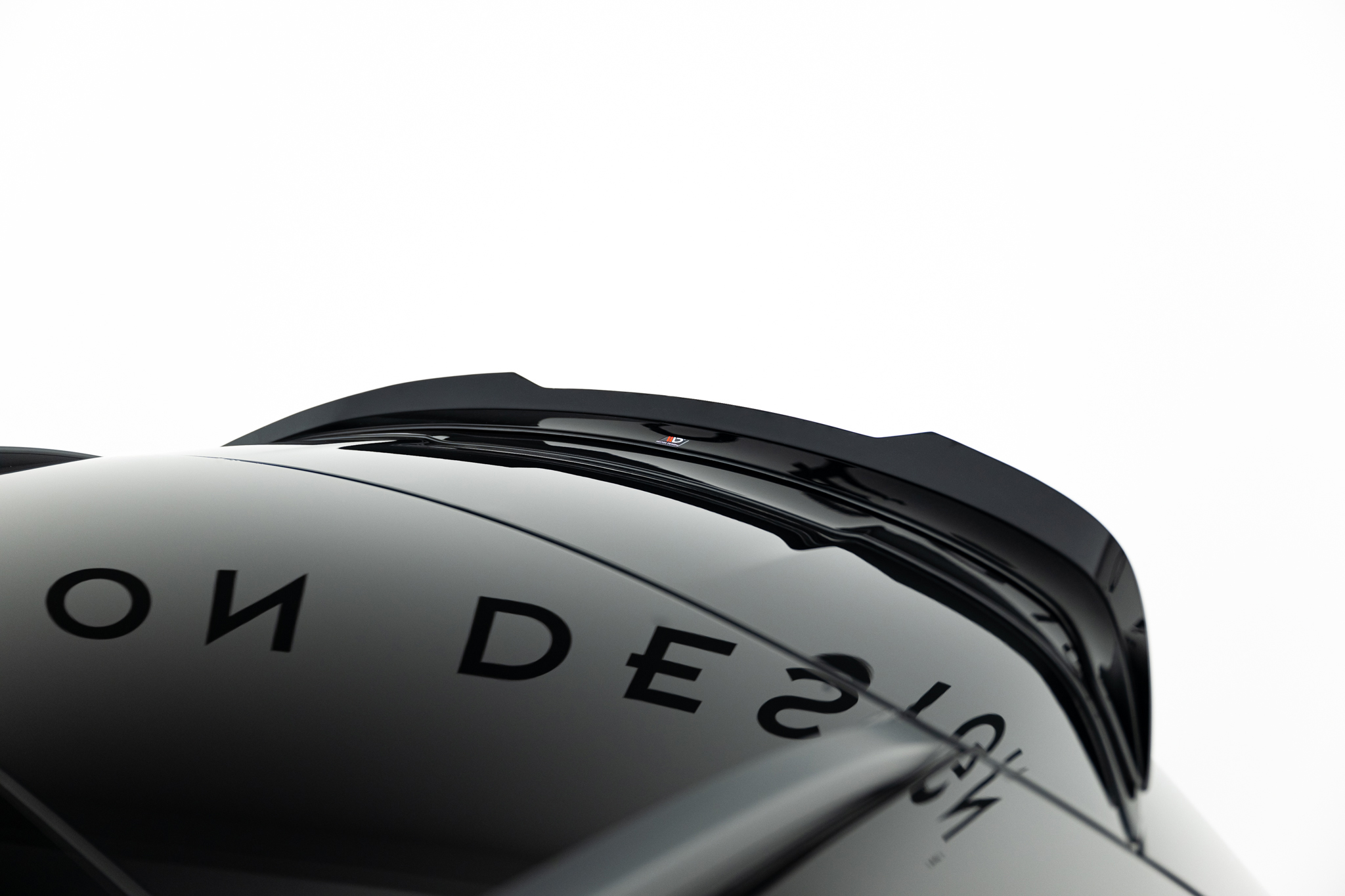 Heck Spoiler Aufsatz Abrisskante passend für Mercedes-AMG GLC 43 X254 schwarz Hochglanz