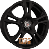 PLATIN P 53 Matt Black Einteilig 16 Zoll