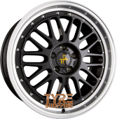 KESKIN KT22 RETRO Black Lip Polished (BLP) Einteilig 19 Zoll