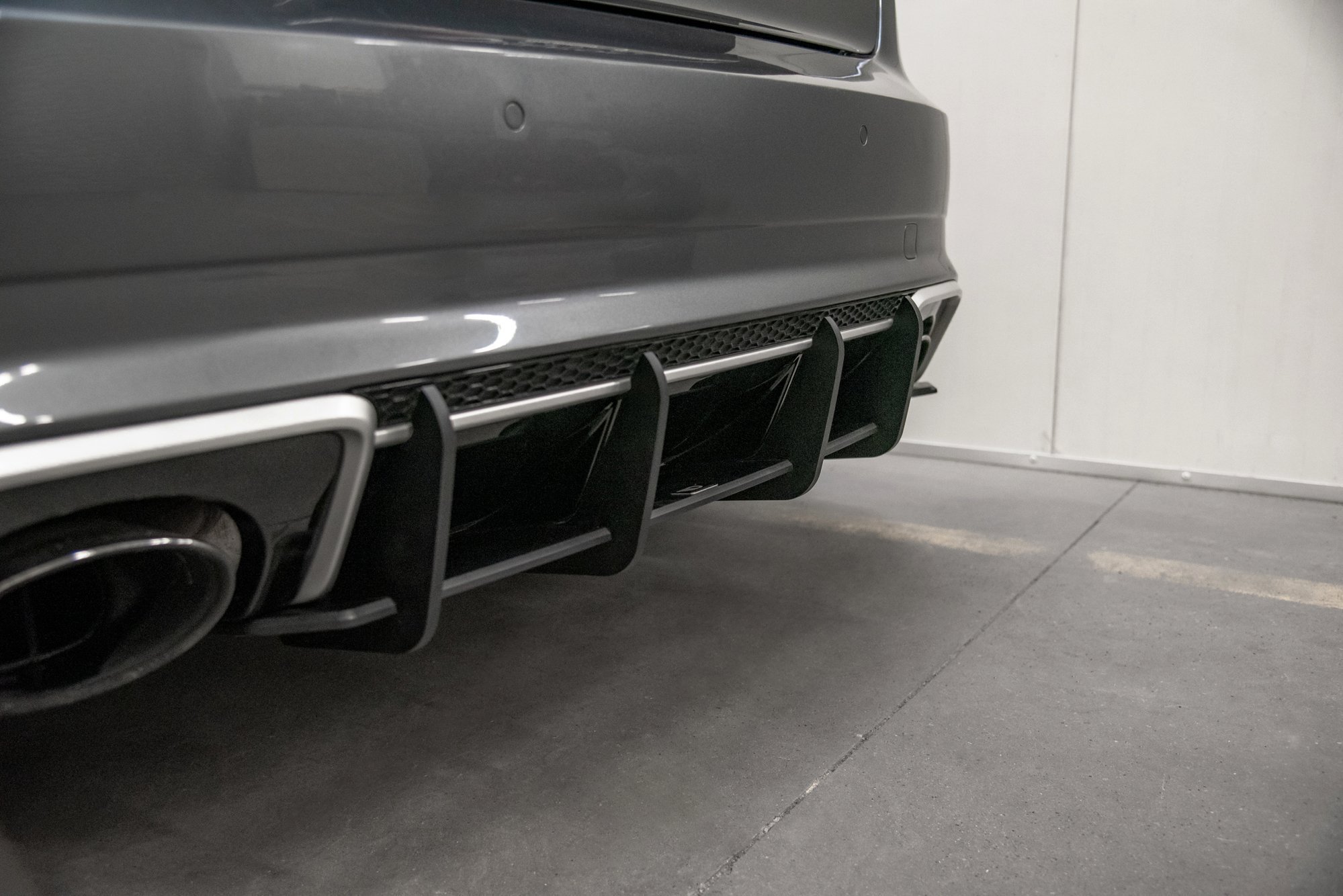 Street Pro Heckschürze Heck Ansatz Diffusor V.1 passend für Audi RS3 8V Sportback