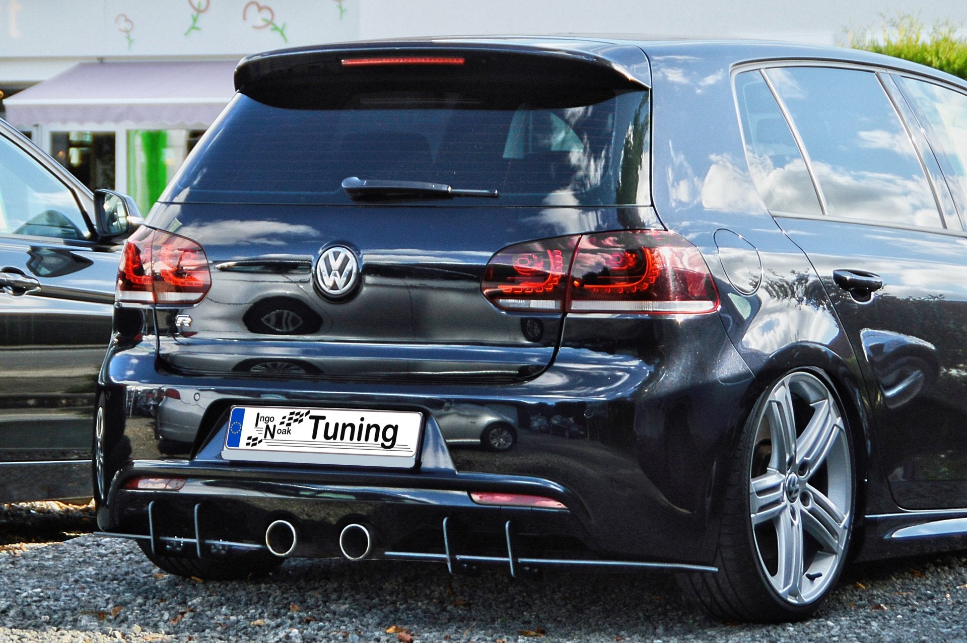 Bodykit für VW Golf 6 R (Schwarz Matt)