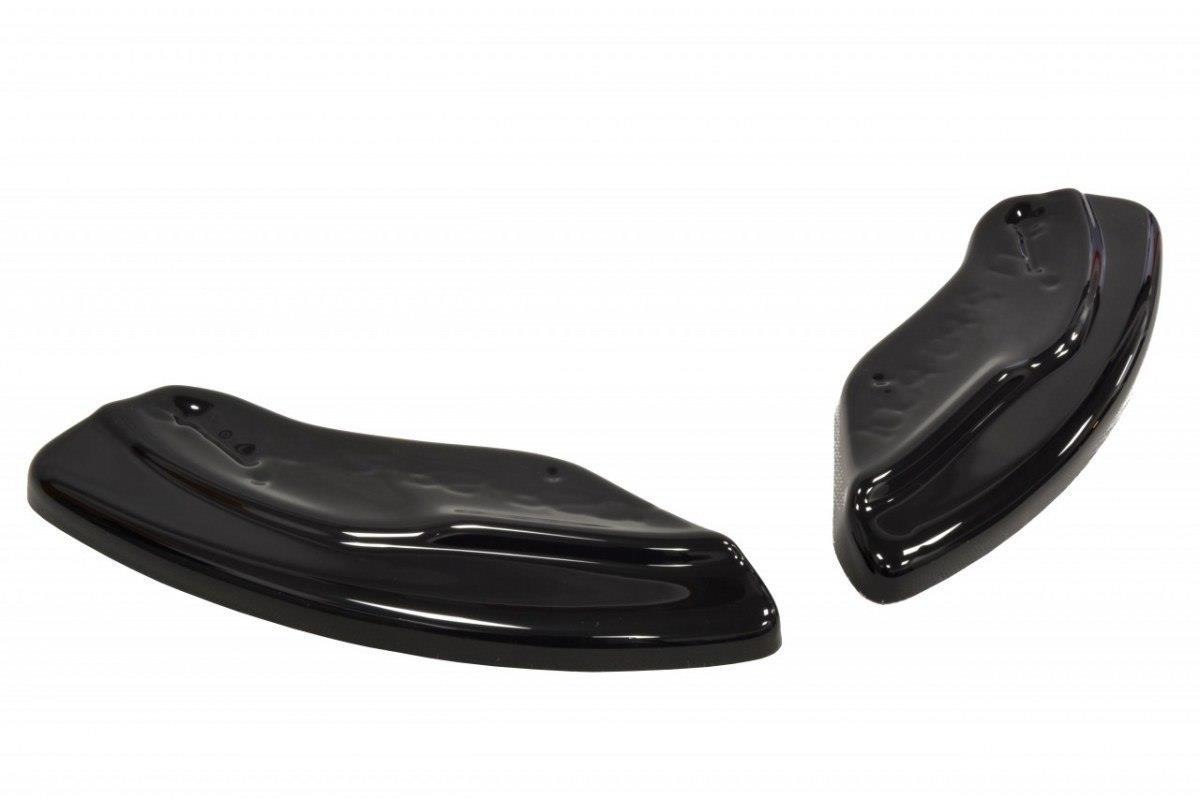 Heck Ansatz Flaps Diffusor passend für Diffusor passend für AUDI TT MK2 RS schwarz Hochglanz schwarz Hochglanz