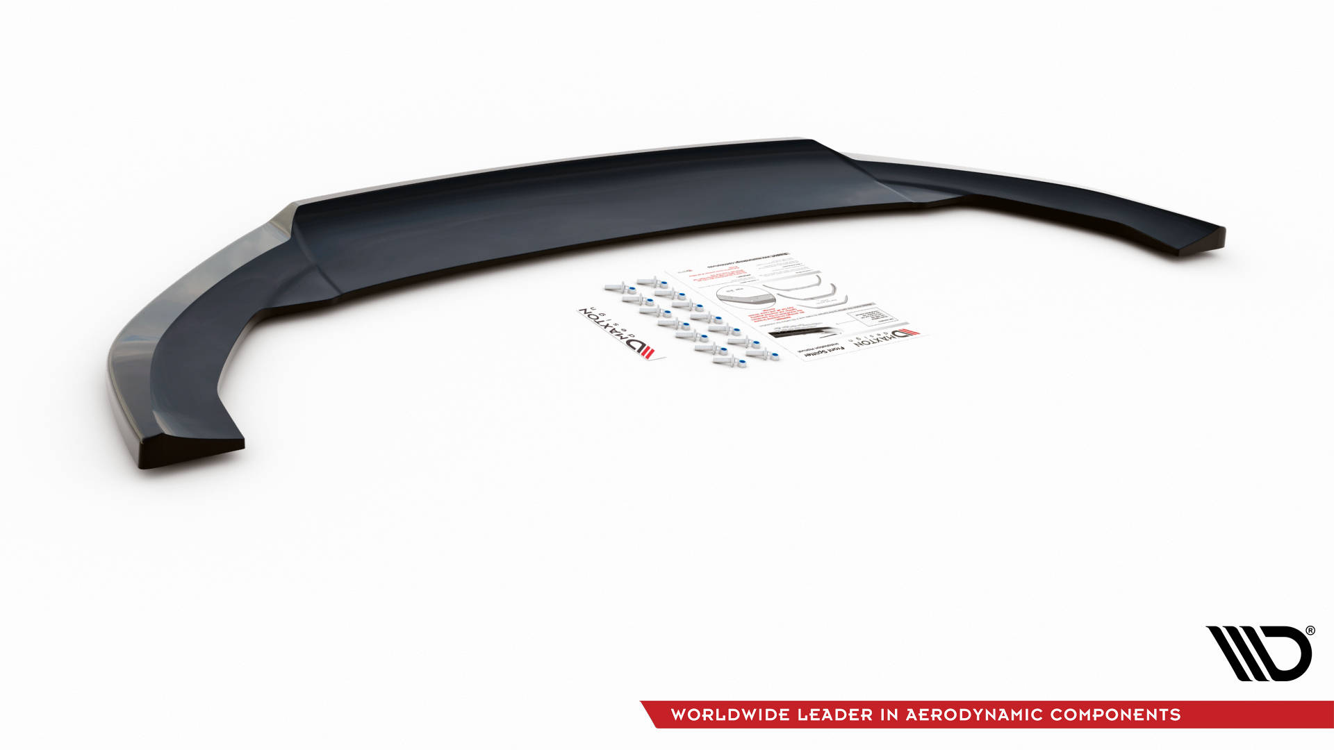 Frontlippe V.2 passend für CUPRA Leon Mk1 schwarz Hochglanz