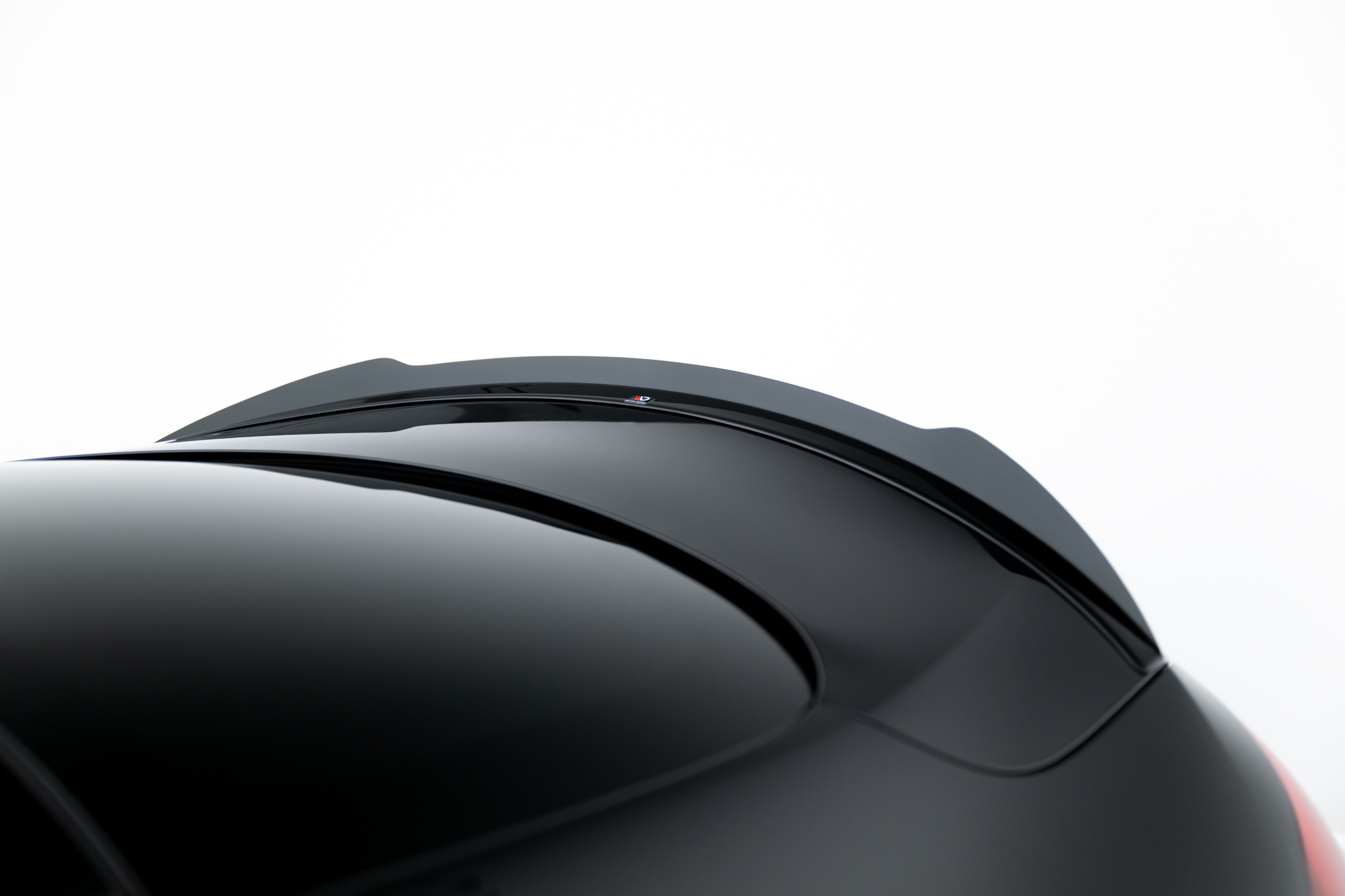 Spoiler CAP für Mercedes- Benz C Coupe AMG-Line C205 schwarz Hochglanz