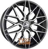 ULTRA WHEELS UA1E Black Polished Einteilig 19 Zoll
